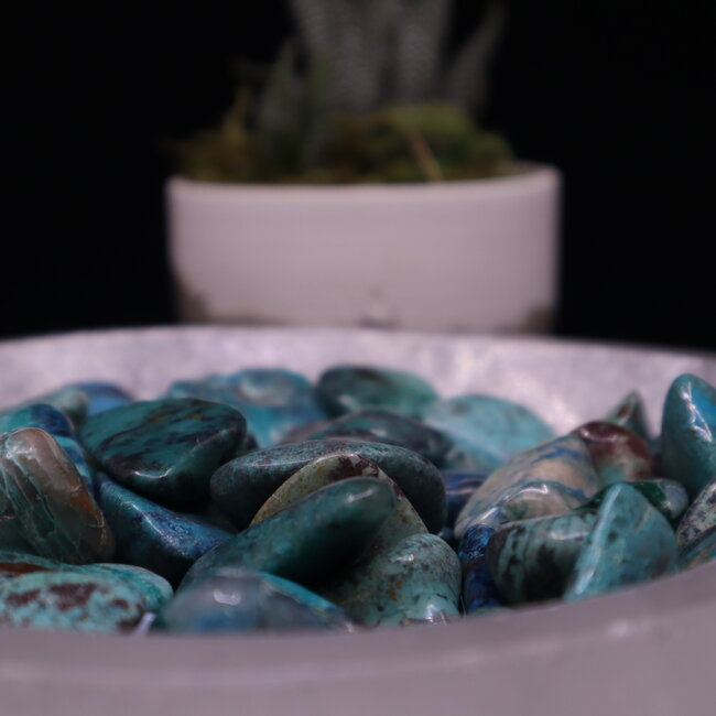 Chrysocolla - Tumbled
