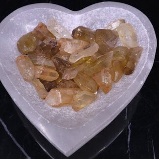 Congo Citrine Points- Small Rough Raw Natural