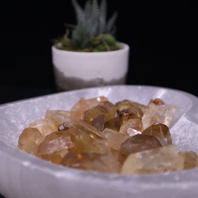 Congo Citrine (Kundalini Quartz) Points - Small Rough Raw Natural