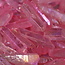 Pink Aura Clear Quartz Points