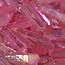 Pink (Rose) Aura Clear Crystal Quartz - Points Rough Raw