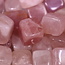 Rose Quartz Cubes 1"