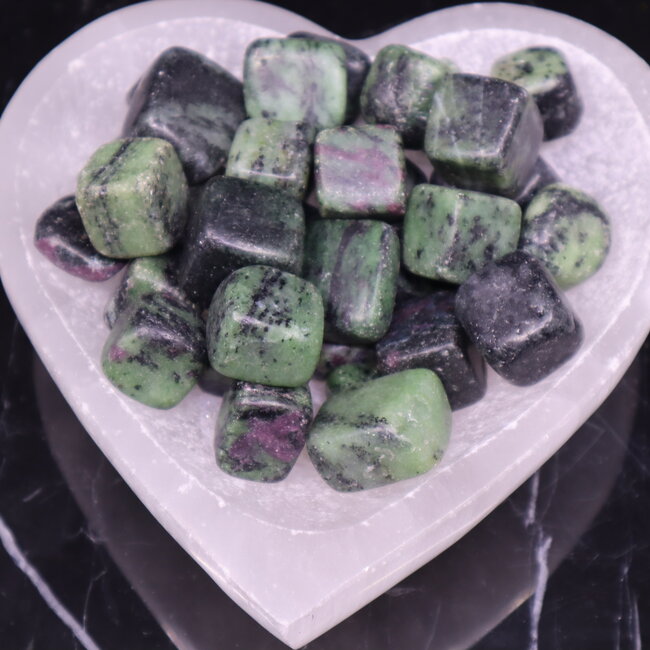 Ruby in Zoisite Cubes 1"