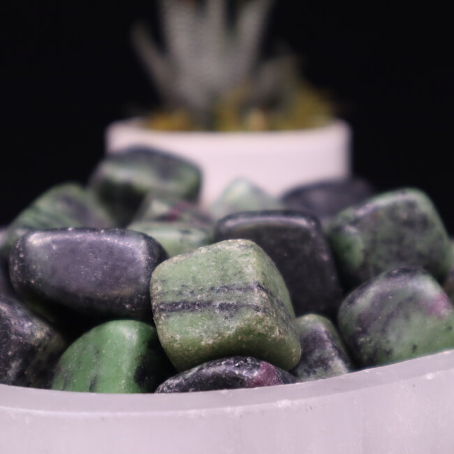 Ruby in Zoisite Cubes 1"