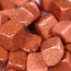 Gold Sandstone (Goldstone) Sand Stone Cubes 1"