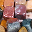 Ocean (Sea Sediment Marine) Jasper Cubes Blocks 1"