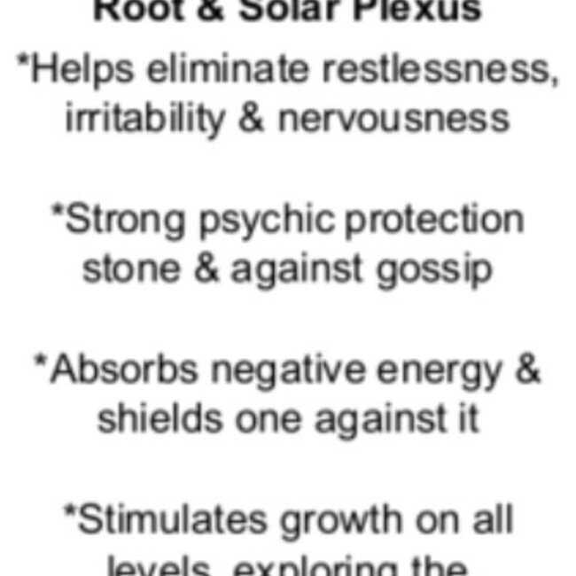 Black Obsidian Crescent Moon - Medium