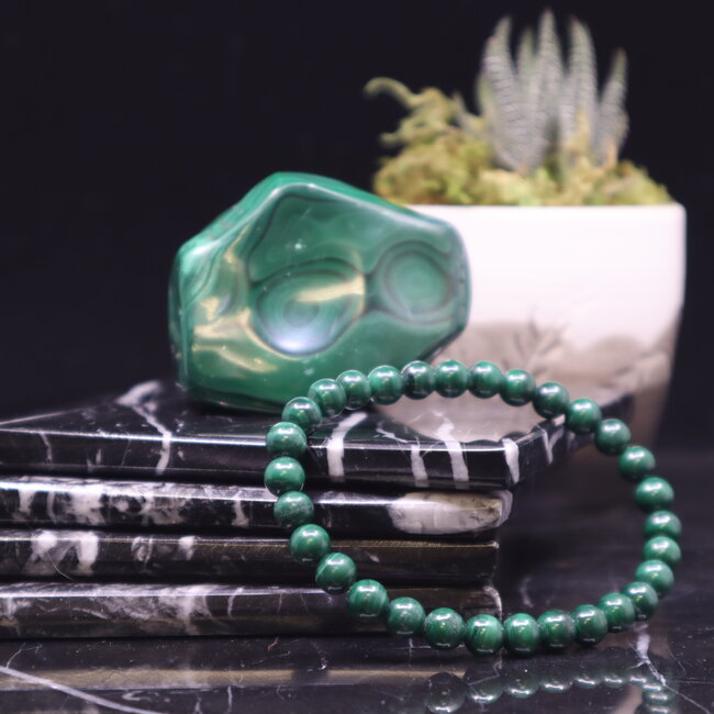 Malachite Bracelets - 7-8mm