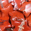 Red (Chestnut) Jasper Stars - Medium
