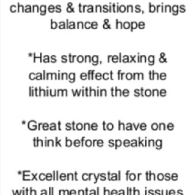 Lepidolite (Purple Mica) Cresent Moons - Medium