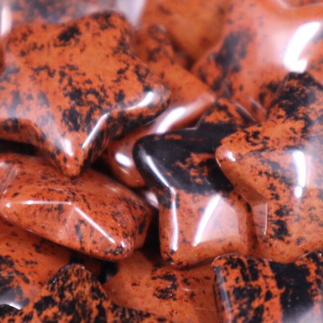 Mahogany Obsidian Medium Stars