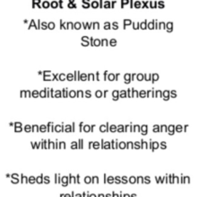 Conglomerate Jasper- Tumbled