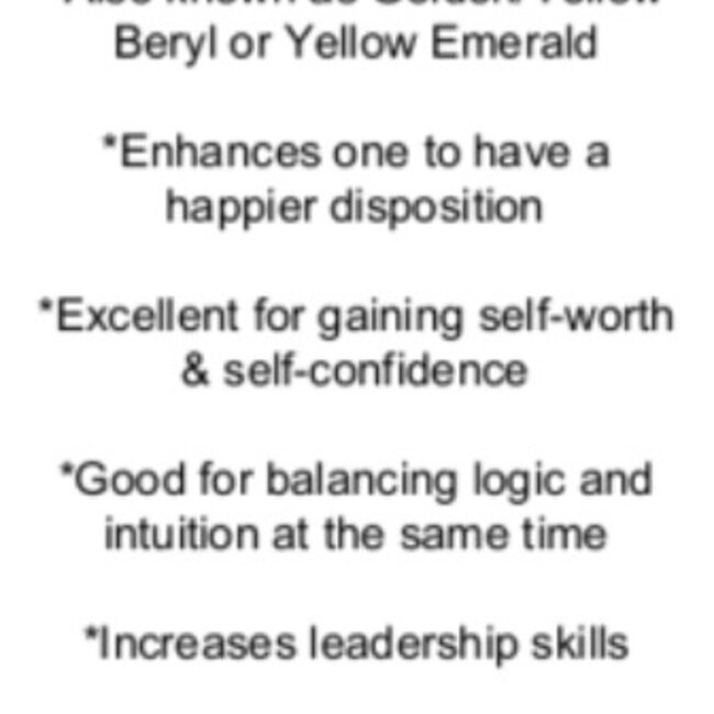 Heliodor (Yellow Golden Beryl) - Rough Raw Natural