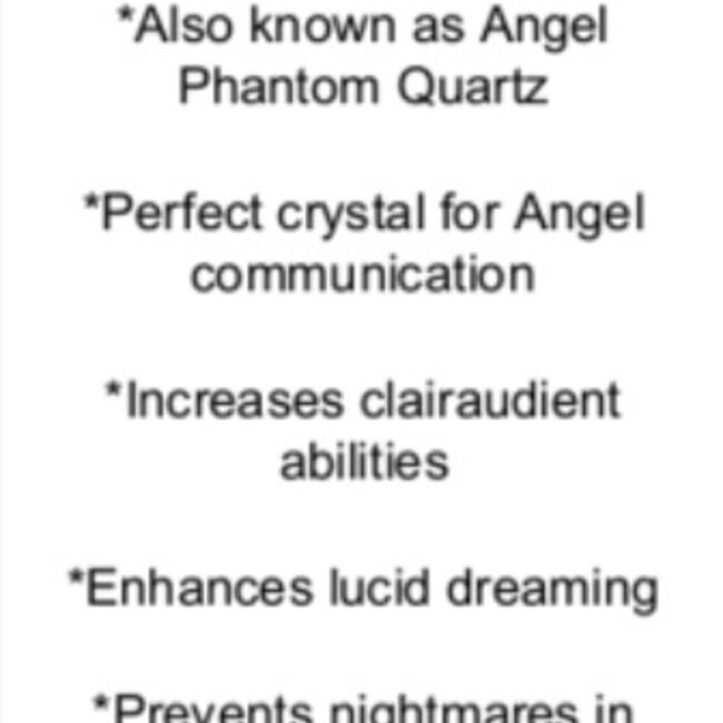 Amphibole Quartz - Tumbled