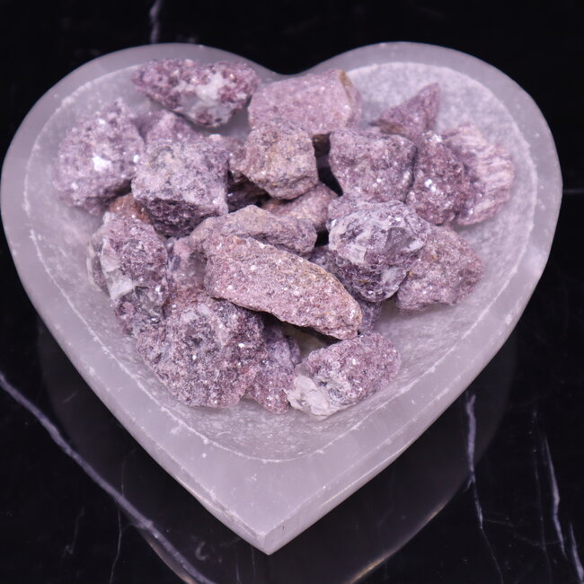 Lepidolite (Purple Mica) - Rough Raw Natural