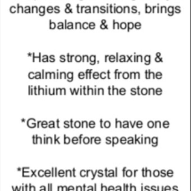 Lepidolite (Purple Mica) - Rough Raw Natural