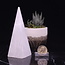 Selenite (Satin Spar Gypsum) Tall Pyramid - 4"
