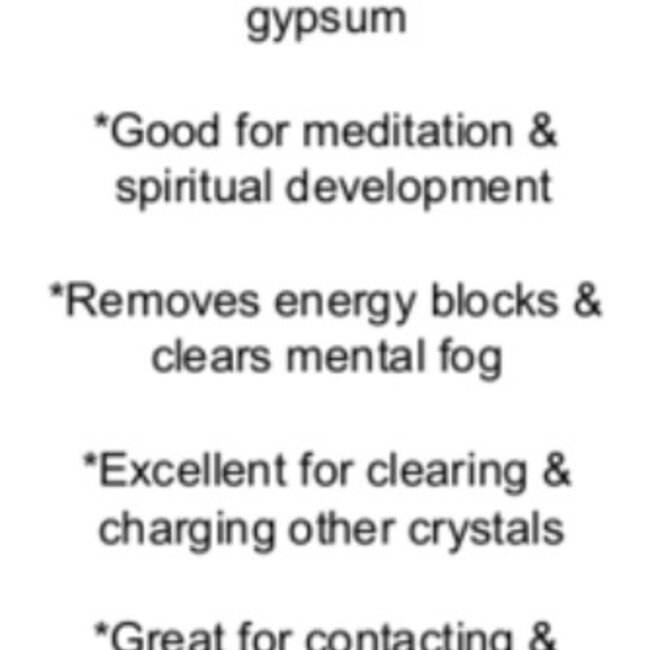 Selenite (Satin Spar Gypsum) Charging Pyramids - 4" Tall Medium