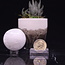 Selenite Satin Spar Sphere Orb - Small 35mm 1.5" & Sphere Stand
