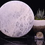 Selenite (Satin Spar Gypsum) Charging Disks Plates Station - 4" Round Medium