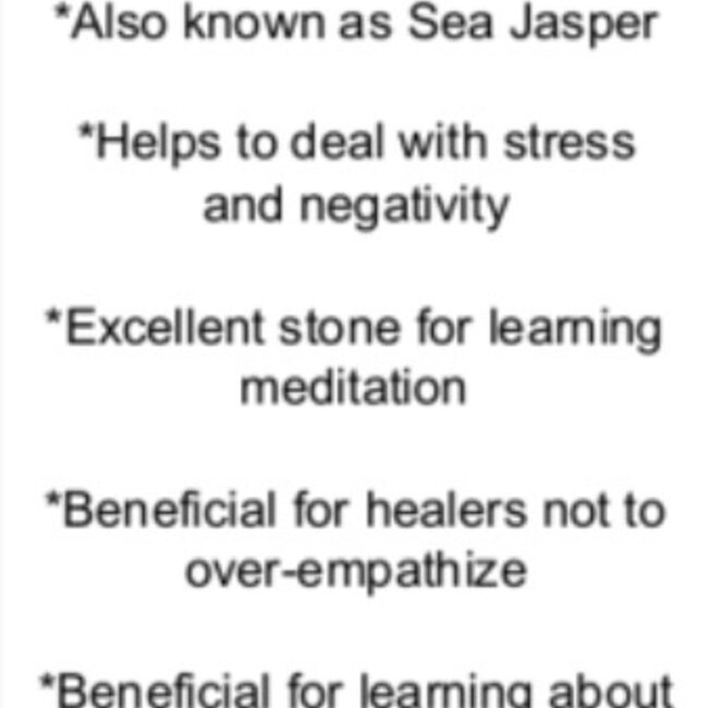 Ocean (Sea Sediment Marine) Jasper Worry (Thumb Fidget Relaxation Pocket) Stones - Large Oval