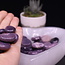 Lepidolite Worry Stone - Small Oval