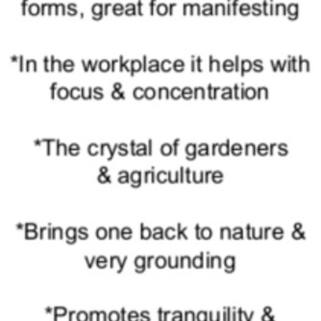 Moss Agate Worry (Thumb Fidget Relaxation Pocket) Stones  - Medium Oval