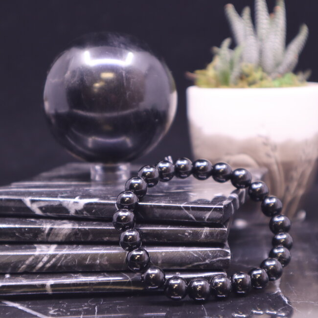 Black Tourmaline Bracelets - 8mm