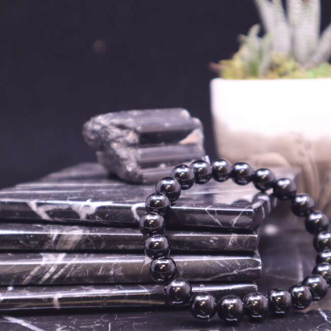 Black Tourmaline Bracelets - 8mm