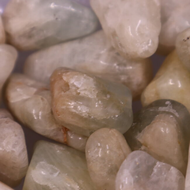 Mix Aquamarine - Tumbled Green & Yellow