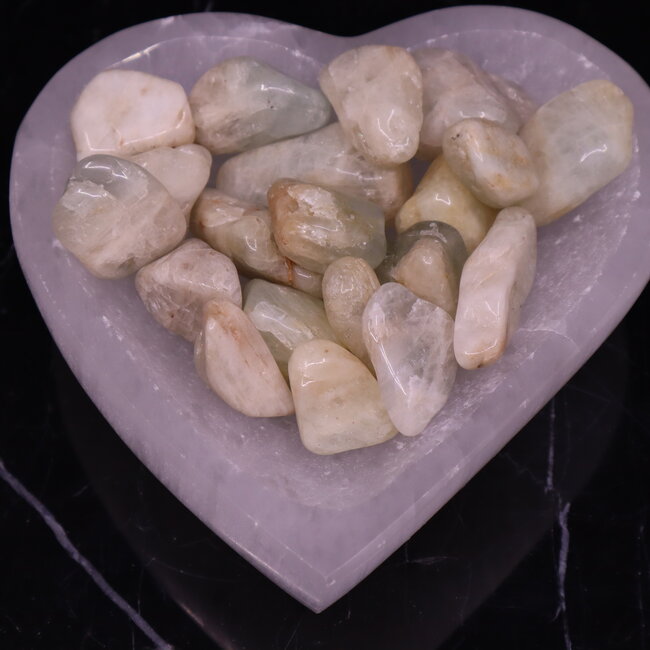 Mix Aquamarine - Tumbled Green & Yellow