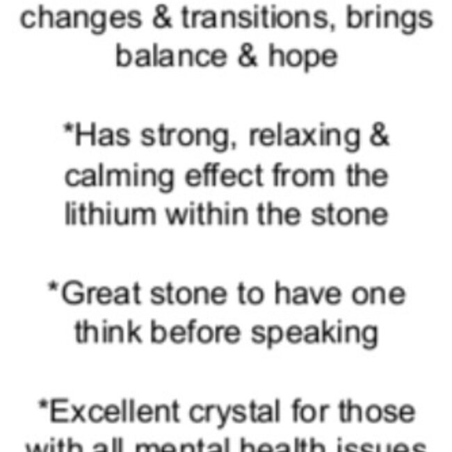 Lepidolite Worry (Thumb Fidget Relaxation Pocket) Stones - Large Oval