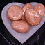 Peach Moonstone Palm Pillow Stones - Large Gallett