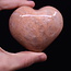 Peach Moonstone Puffy Heart- Medium