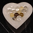 Gold (Golden Rutile Angel Venus Hair) Rutilated Quartz Sphere Orb (AAA Grade) - 5-10mm with Stand