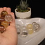 Gold (Golden Rutile Angel Venus Hair) Rutilated Quartz Sphere Orb (AAA Grade) 10 - 20mmm - with Stand