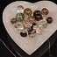 Gold (Golden Rutile Angel Venus Hair) Rutilated Quartz Sphere Orb (AAA Grade) 10 - 20mmm - with Stand