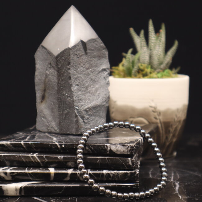 Hematite Bracelets - 4mm Mini