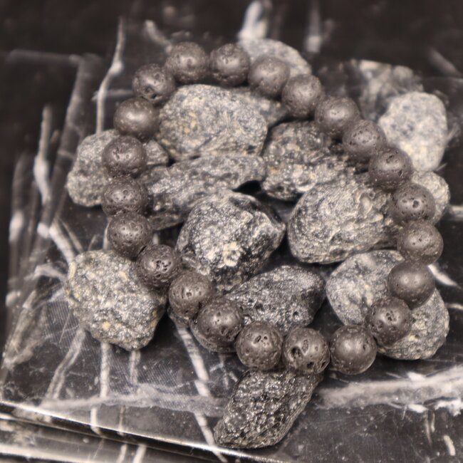 Lava Stone Bracelets - 8mm
