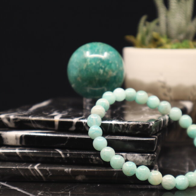 Amazonite Bracelets - 8mm