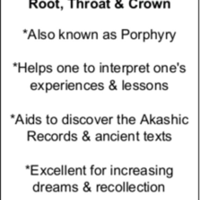 Chinese Writing Stone - Tumbled