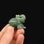 Green Aventurine Elephants - Small 1" Carving Animal Figurine