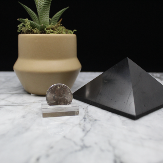 Shungite Pyramids - Large 4" (10cm)
