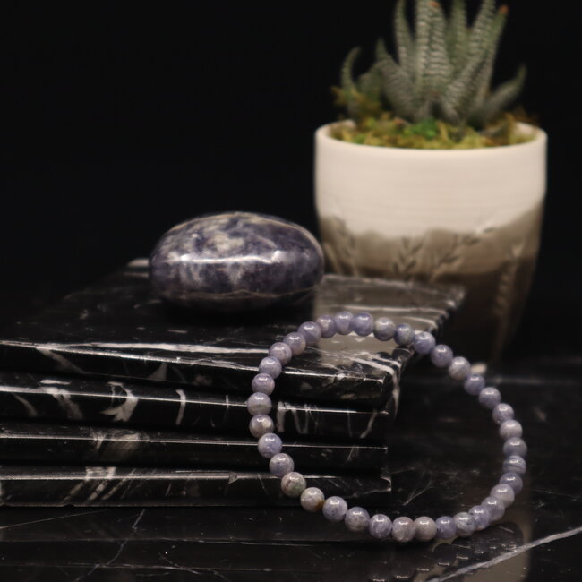 Iolite (Water Sapphire) Bracelets - (3 - 4mm) Mini