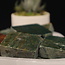 Bloodstone Heliotrope Slab (One Side Polished) Slice - 2"