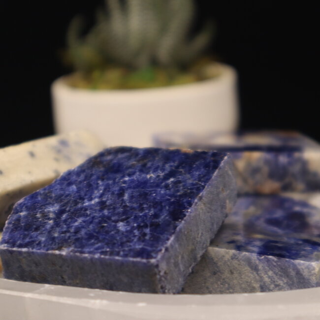 Sodalite Slab - 2" (One Side Polished)