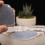 Angelite Slab (One Side Polished) Slice - 2"