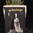 Clear (Crystal) Quartz Pendants - Natural Point  (1-2") - Silver Plated Cap Raw Natural