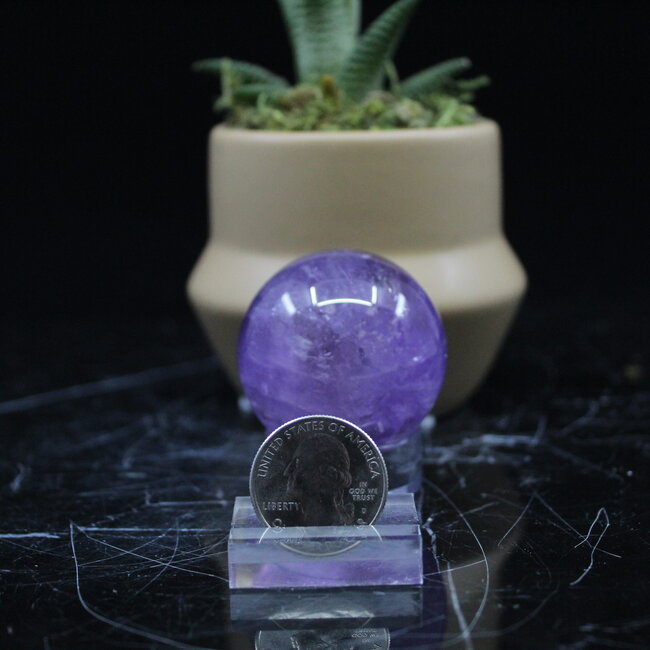 Amethyst Spheres Orb Globe - 40-45mm
