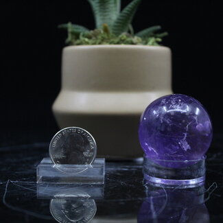 Amethyst Sphere Orb Globe - 45-50mm